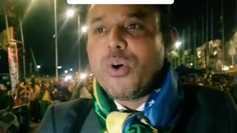 QG está lindo em Brasília pois esta pegando fogo o Ladrão Não vai subir a Rampa 30/11/22