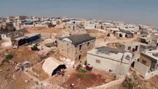 Displaced woman turns ancient castle into a school in Syria