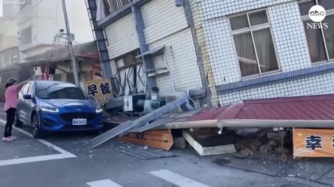 Powerful earthquake strikes in Taiwan 3/4/2024