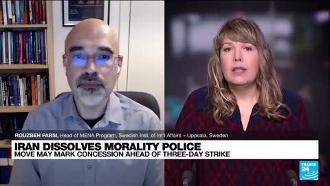 Iran dissolves morality police: "We need to be very cautious" • FRANCE 24 English