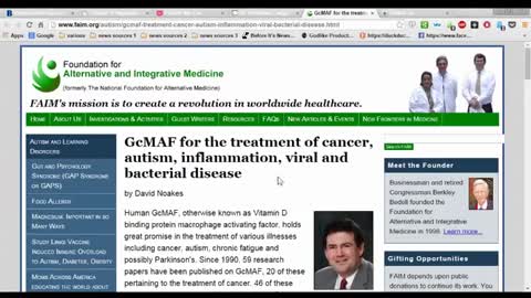 HOLISTIC DOCTORS KILLED - GCMAF AND NAGALASE (VACCINES AND AUTISM)