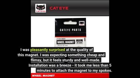 See Ratings: CAT EYE - Universal Wheel Magnet