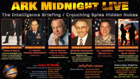 The Intelligence Briefing / Crouching Spies Hidden Nukes - John B Wells LIVE