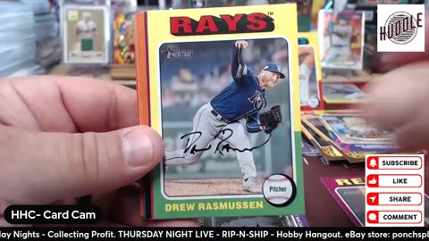 Can You Find A MONSTER CARD In A 2024 Topps Heritage Monster Box Blue Chrome Sparkle Cards!