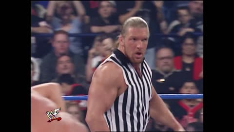 FULL MATCH - The Rock, “Stone Cold” & Undertaker vs. Angle, Kane & Rikishi: SmackDown, Jan. 18, 2001