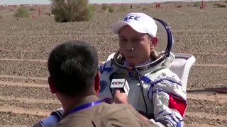 Chinese astronauts return after 90-day mission