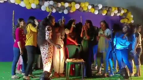 New year celebrations in BWEC💃💃|Hostel|Final years on stage❤️|Thaggedhey le😎#reels#shorts#viral