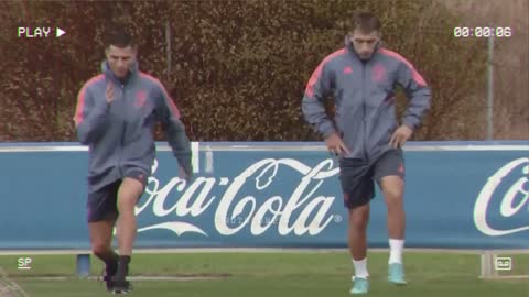 Ronaldo,Rashford,Martinez & others Train Hard in Manchester United Training Session in Spain🔥