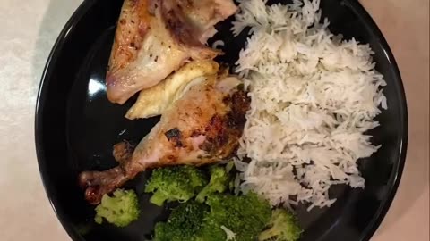 EASY CHICKEN MEAL PLATING
