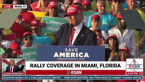 Trump: "This election is your chance to make your voice heard."