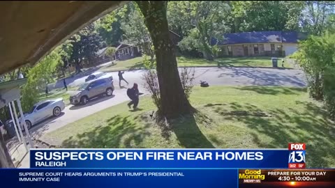Four gunmen shoot up homes, cars in Memphis neighborhood