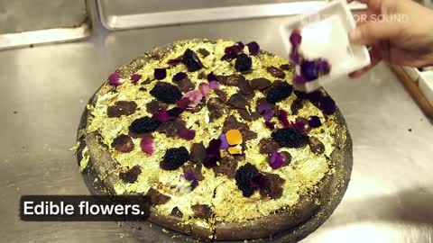 This $2,000 pizza is covered in real gold