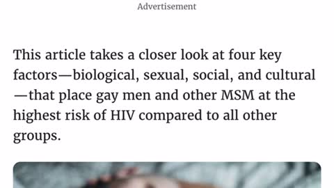 Gay Men are at high risk for disease & death!
