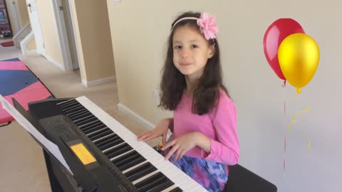 Playing Piano For My Daddy when I was 6 years old. 2019