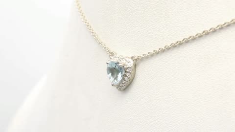Aquamarine Gemstone Necklaces | Chordiajewels.com