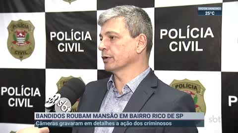 Criminosos invadem mansão e trocam tiros com policiais _ SBT Brasil (11_11_22)