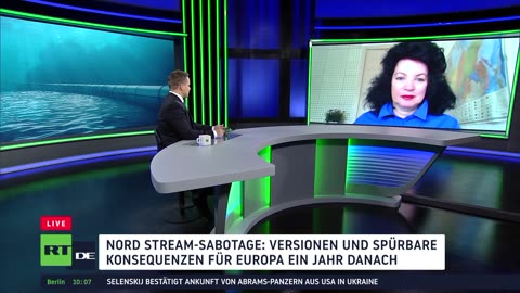 Mein Kommentar gegenüber RT Deutsch zur Sabotage der Nordstream-II-Pipeline vor einem Jahr