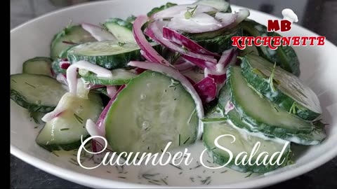 Make this cucumber salad for breakfast every day‼️It keeps your good and skin healthy.😍 2 Recipe