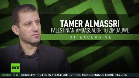 Palestinian ambassador to Zimbabwe spoke with RT on war in Gaza