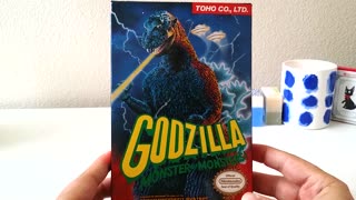NES Godzilla Game Unboxing