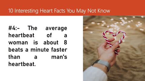10 Interesting Heart Facts You may Not Know
