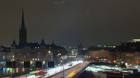 Stockholm At Night In Sweden CITY