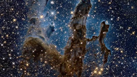 Hubble and Webb- The Pillars of Creation