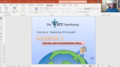 Die ware openbaring: Skepping of Evolusie - Hennie Roets