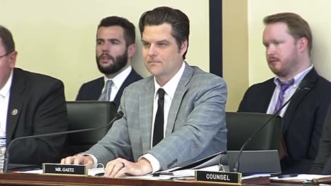 Gaetz: It seems every time you write a report then the DOJ comes in and tells us they’ve now fixed everything