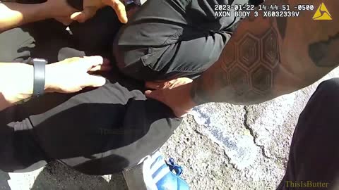 Bodycam video shows suspect bite down on Sarasota police officers hand
