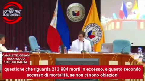 Filippine oltre 320.000 morti in eccesso - Rifiuta il trattato pandemico - Violenti sismi