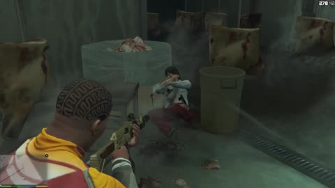 Heroic Rescue Franklin Saves Michael from the Clutches of the Fresh Meat Factory GTA 5