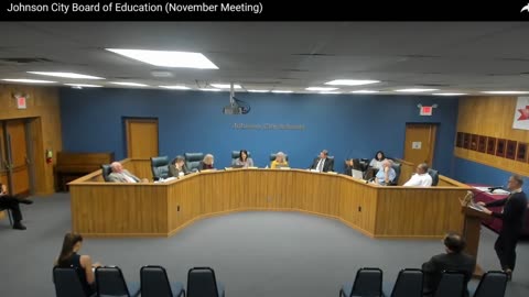 Johnson City School Board Meeting