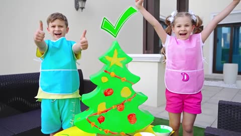 Diana y Roma revelan el truco para decorar el árbol de Navidad