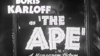 The Ape (1940) trailer