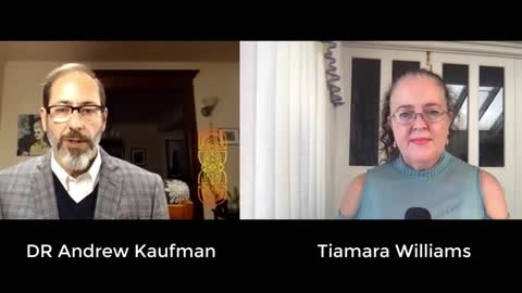 Dr Andrew Kaufman and Tiamara Williams