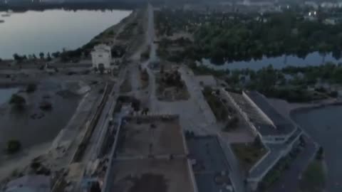 More Footage Of The Destruction Of The Karkhovskaya Electric Power Dam