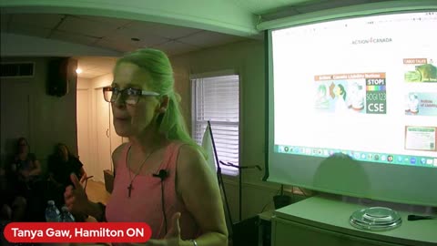 Tanya Gaw on Tour - LIVE at Action4Canada Hamilton Chapter in Hamilton, Ontario, July 27, 2023