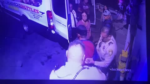 JUST IN: Video of Escaped Las Vegas Inmate Arrested as He Was About to Board His Bus to Tijuana