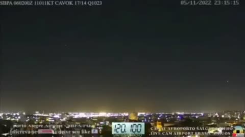 OVNI: Pilotos relatam luzes não identificadas no céu de Porto Alegre