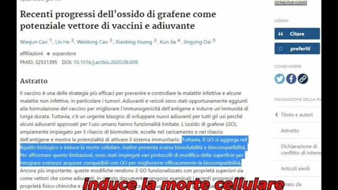 No, no…non esiste l’ossido di grafene, è solo una fantasia no-vax..😂