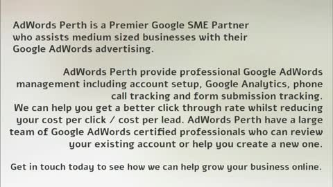 Google AdWords management