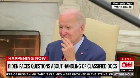 BIZARRE BEHAVIOR: Dazed Biden Stares into Space for 45 Seconds as Reporters Scream Questions