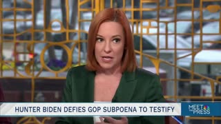 Jen Psaki SLAMS Hunter -- 'Please Stop Talking'