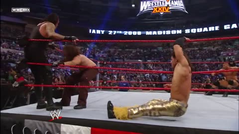 WWE Best Match | Royal Rumble 2008 INSANE FIGHT Undertaker , John Cena , Triple H