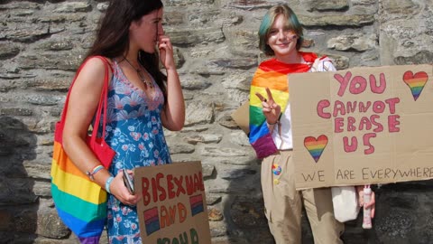 Newquay Cornwall Gay LGBTQIA+ Pride 2021 Photography Chris Summerfield