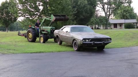 ABANDONED Dodge Challenger Rescued After 35 Years!!!! 😲😲
