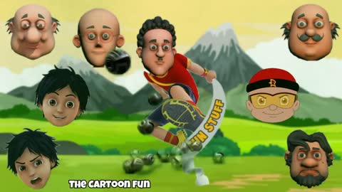 Motu Patlu mighty raju shin Chan little singam rudra cartoon game cartoon game @The Cartoon fun(3)