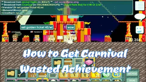 Growtopia _46 How to Get Carnival Wasted Achievement-1sMqKaXzg2A