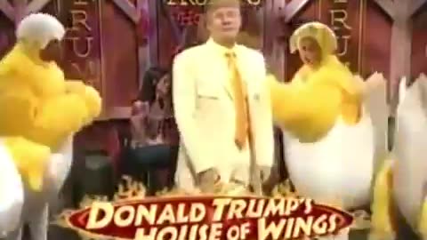 Lost footage of Donald Trump’s 2004 SNL Sketch titled “Donald Trump’s House of Wings.”